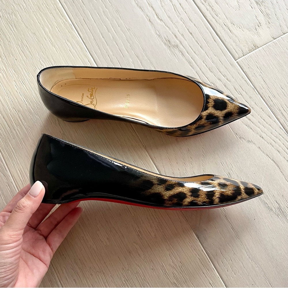 Christian Louboutin Pigalle Follies Flats 🐆